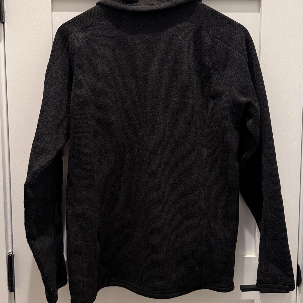 Patagonia - Women's Better Sweater® 1/4-Zip Fleece - Black - L - Picture 3 of 3